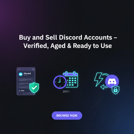 Buy and Sell Discord Accounts