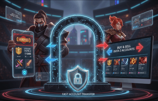 buy and sell Dota 2 accounts