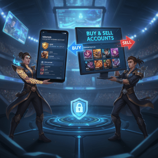 buy and sell League of Legends accounts