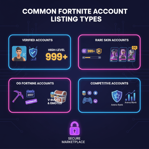 Buy and Sell Fortnite Game account