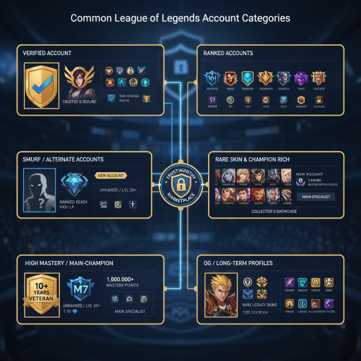 buy and sell League of Legends accounts