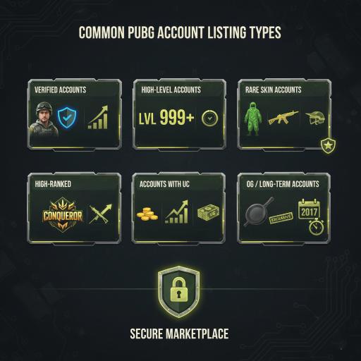 buy and sell pubg account
