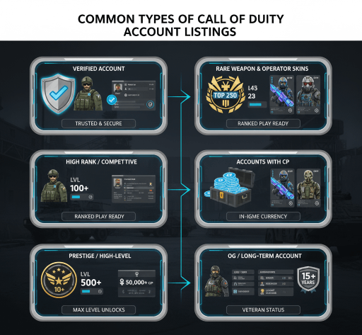 buy and sell call of duty accounts